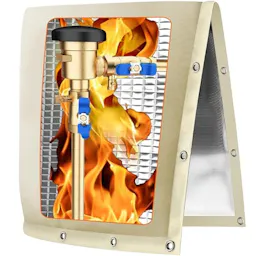 Backflow Preventer Insulation Cover