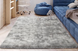 Fluffy Area Rug, Only $9.11 After Amazon Promo Code card image