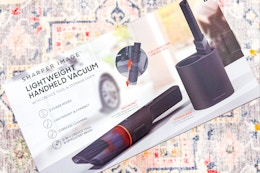 Sharper Image Cordless Hand Vacuum With Tools, Only $33.24 at Target card image