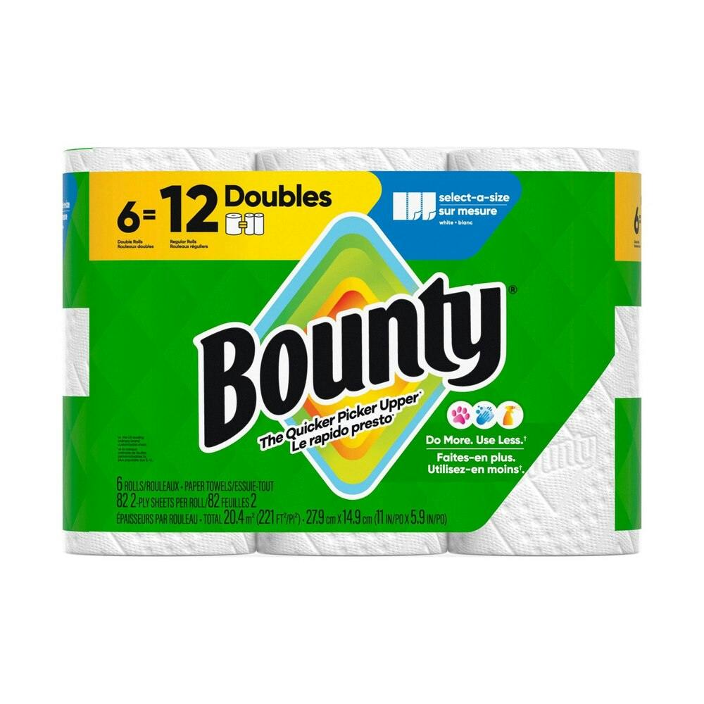 2 Bounty Paper Towel Packs