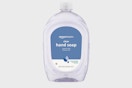 a bottle of liquid hand soap