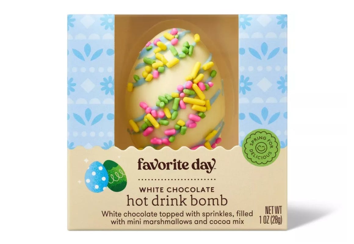 Favorite Day White Chocolate Hot Cocoa Bomb