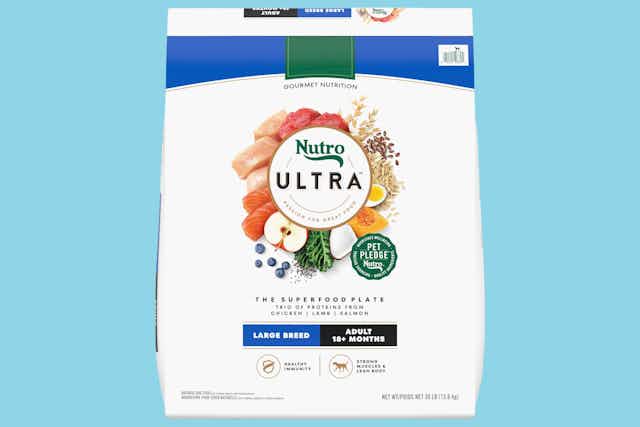 Nutro Ultra Dry 30-Pound Dog Food, as Low as $37 on Amazon (Reg. $90) card image