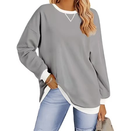 Women's Color-Block Sweatshirt