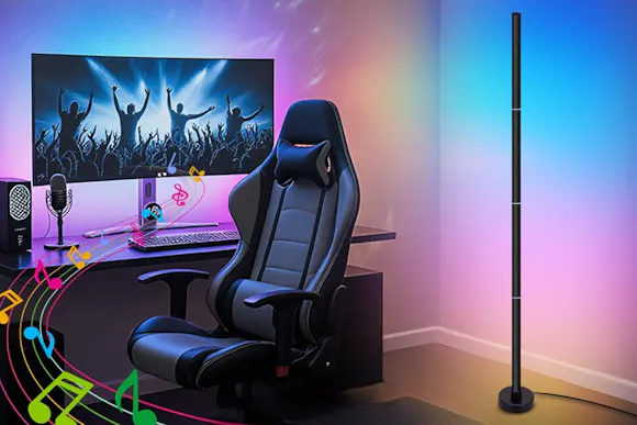 LED Corner Floor Lamp, Only $26.21 for Amazon Prime Members