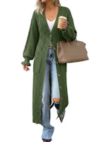 Women's Long Duster Cardigan