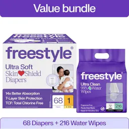 Freestyle Diapers & Wipes Bundle