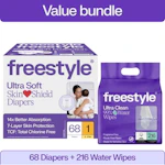 Freestyle Diapers & Wipes Bundle