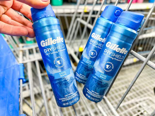 $2 Off Gillette Dry Spray at Walmart card image