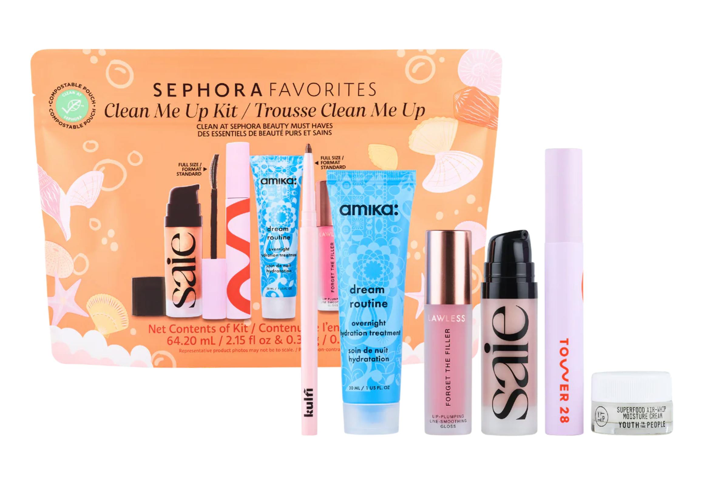 Sephora Favorites Clean Me Up Kit ($120 Value)