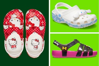 crocs hello kitty
