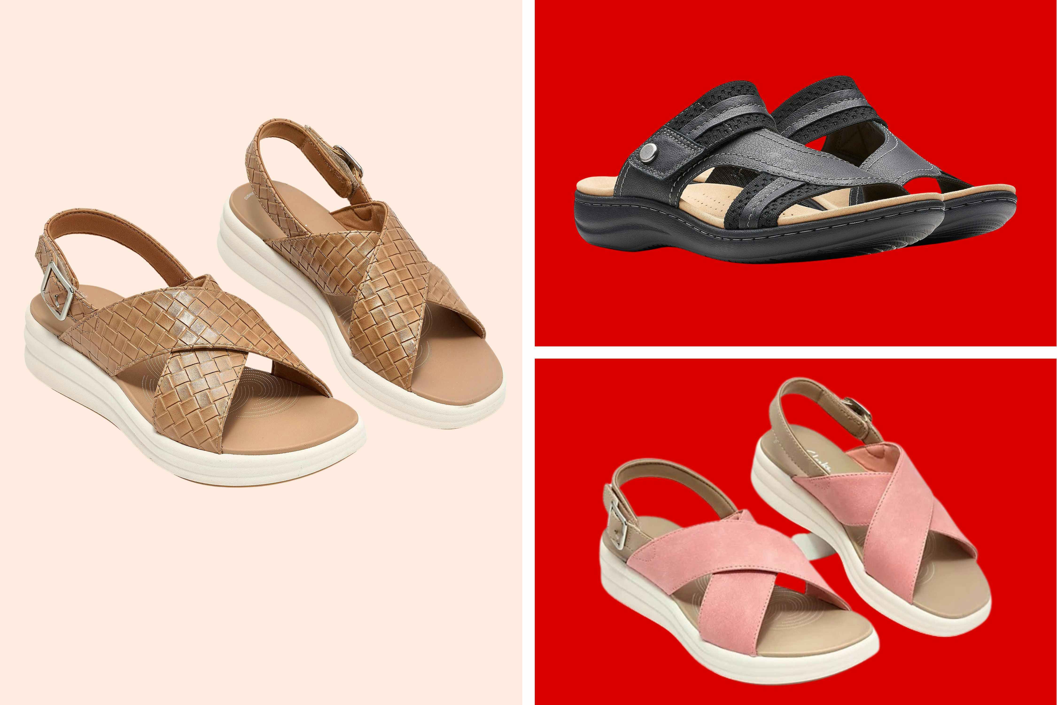Score Clarks Sandals at QVC — Priced as Low as $35.48 Shipped