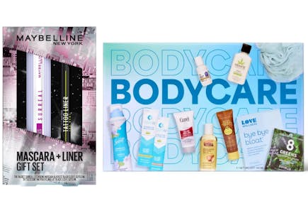 2 Maybelline + 2 Bath and Body Gift Sets
