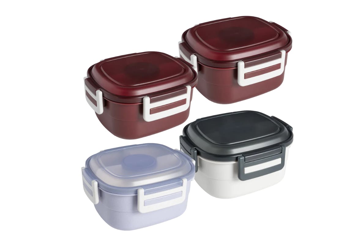 Bento Box Containers 4-Pack