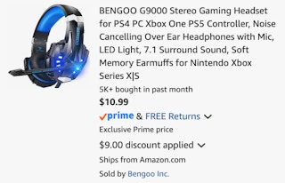 Amazon Stereo Gaming Headset 2026
