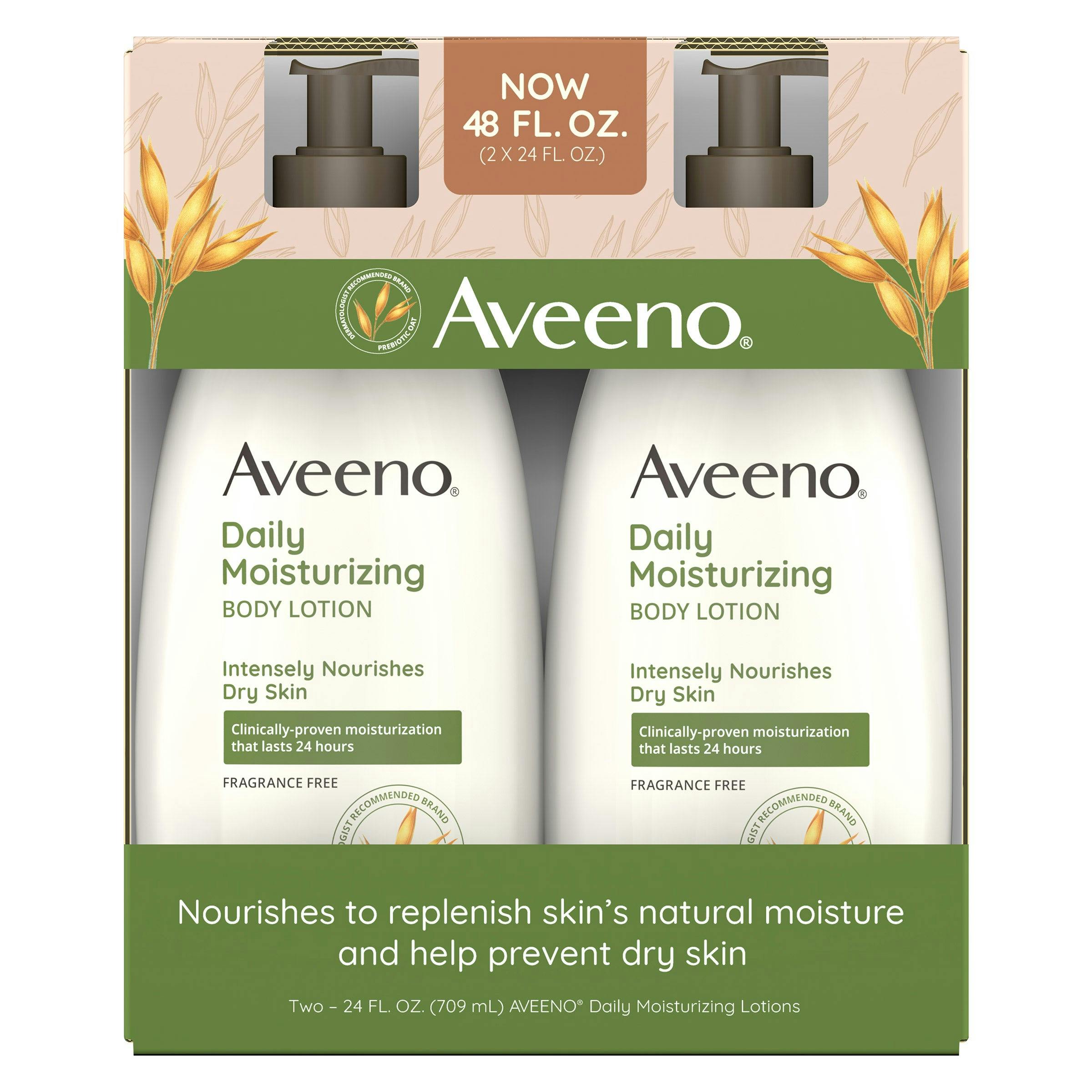 Aveeno Daily Moisture Lotion 2-Pack