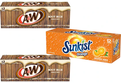 3 Soda 12-Packs