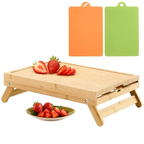 Raised Bamboo Cutting Board