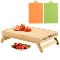 Raised Bamboo Cutting Board