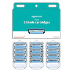 Amazon Basics 3-Blade Razor Refills