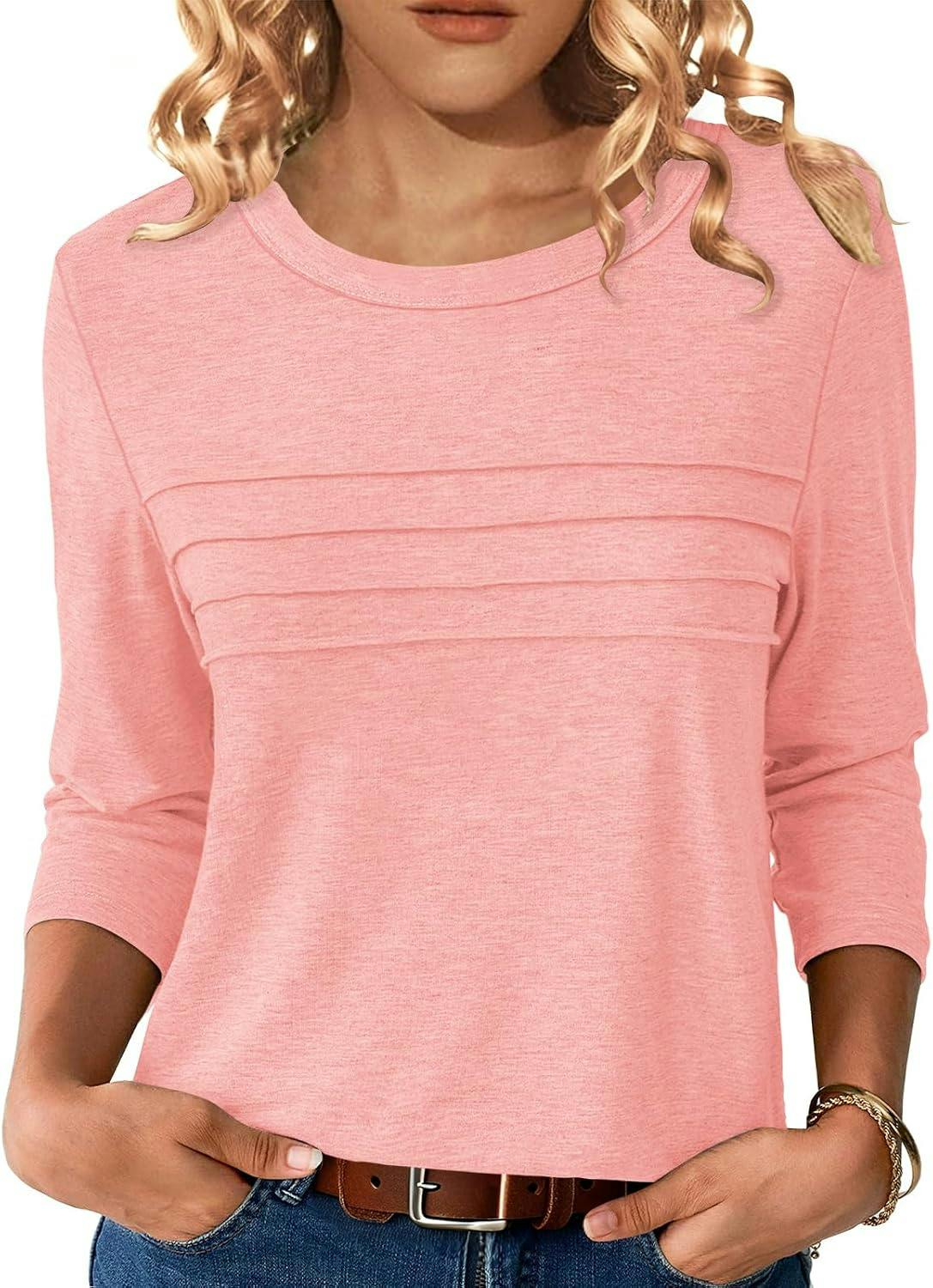 Women's 3/4 Sleeve Tunic Top
