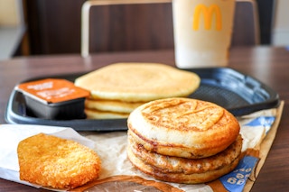 mcdonalds breakfast on a wrapper