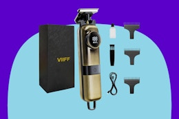 Cordless Hair Clipper Set, Only $10 on Amazon card image