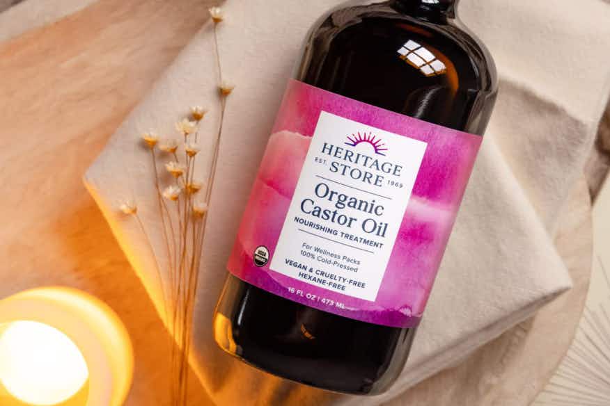 Organic Castor Oil, as Low as $13.99 on Amazon