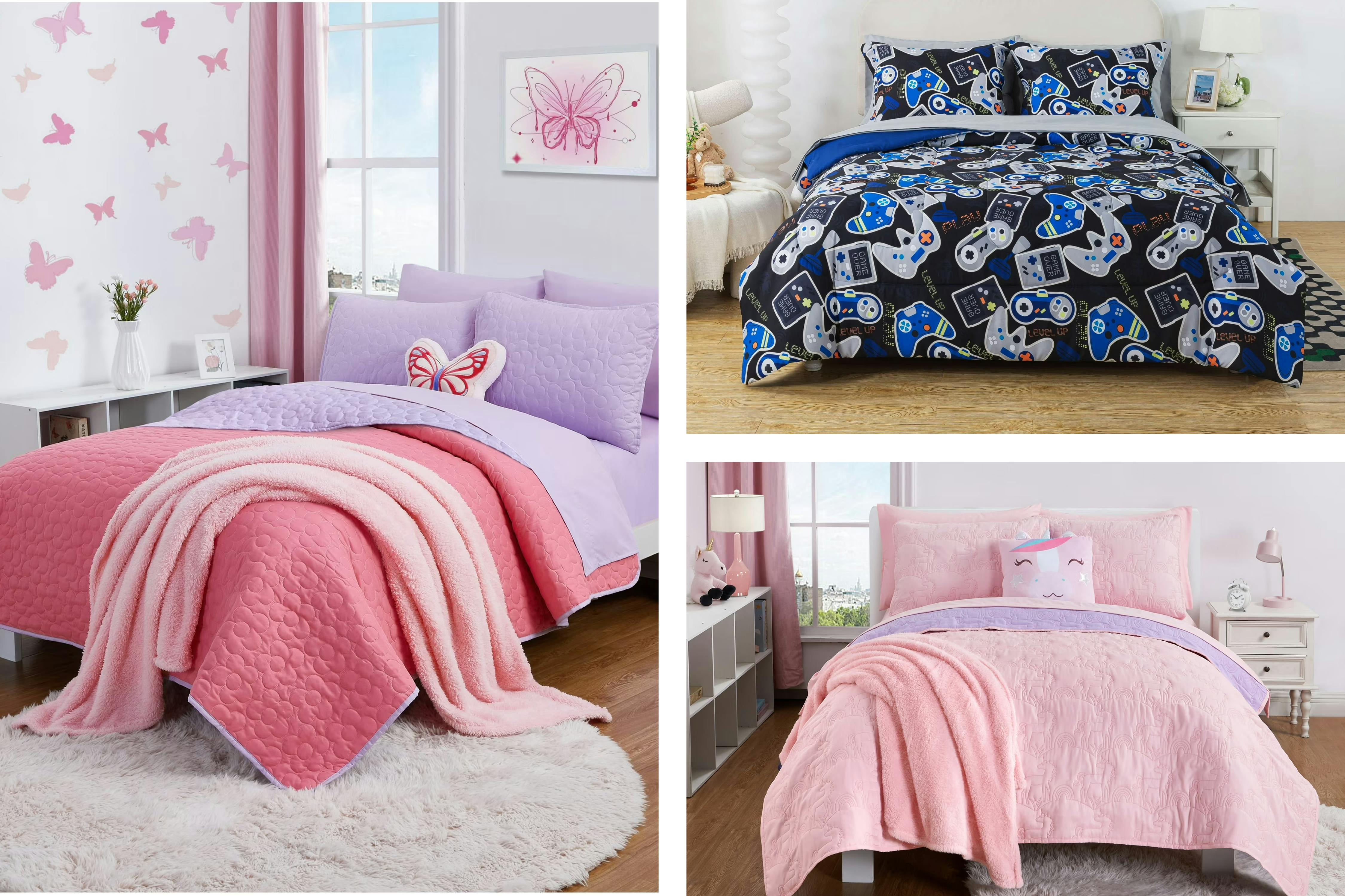 walmart your zone kids bedding sets collage