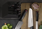 black astercook knife set