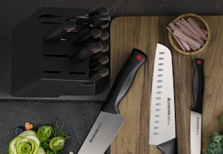 black astercook knife set