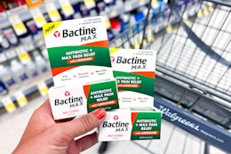Bactine Max Antibiotic Pain Relief Ointment, Only $2.37 Each at Walgreens card image