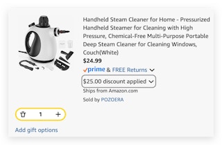 steam cleaner
