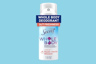 a can of spray deodorant 