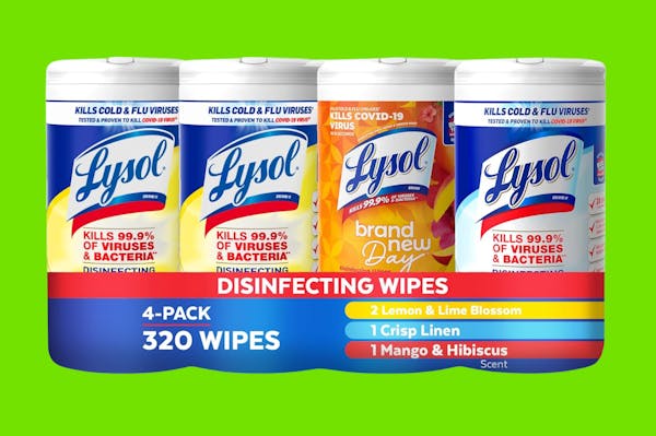 Lysol Disinfecting Wipes Bundle, as Low as $8.98