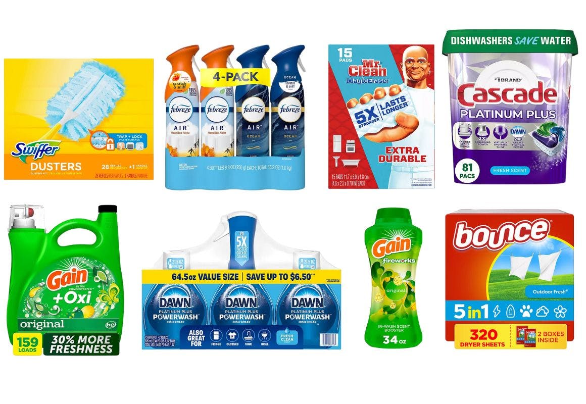 8 P&G Household Products