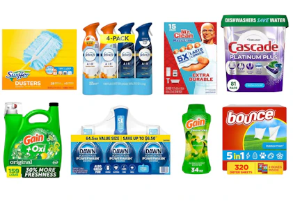 8 P&G Household Products