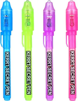 Invisible Ink Pen 4-Pack