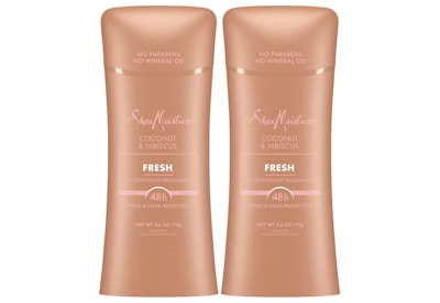 2 SheaMoisture Deodorants