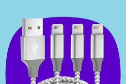 10-Foot Lightning Cable 3-Pack, Just $3.41 With Secret Amazon Promo Code card image