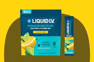 Liquid I.V.® Hydration Multiplier - Lemon Lime | Electrolyte Powder Drink Mix | 1 Pack (16 Servings)