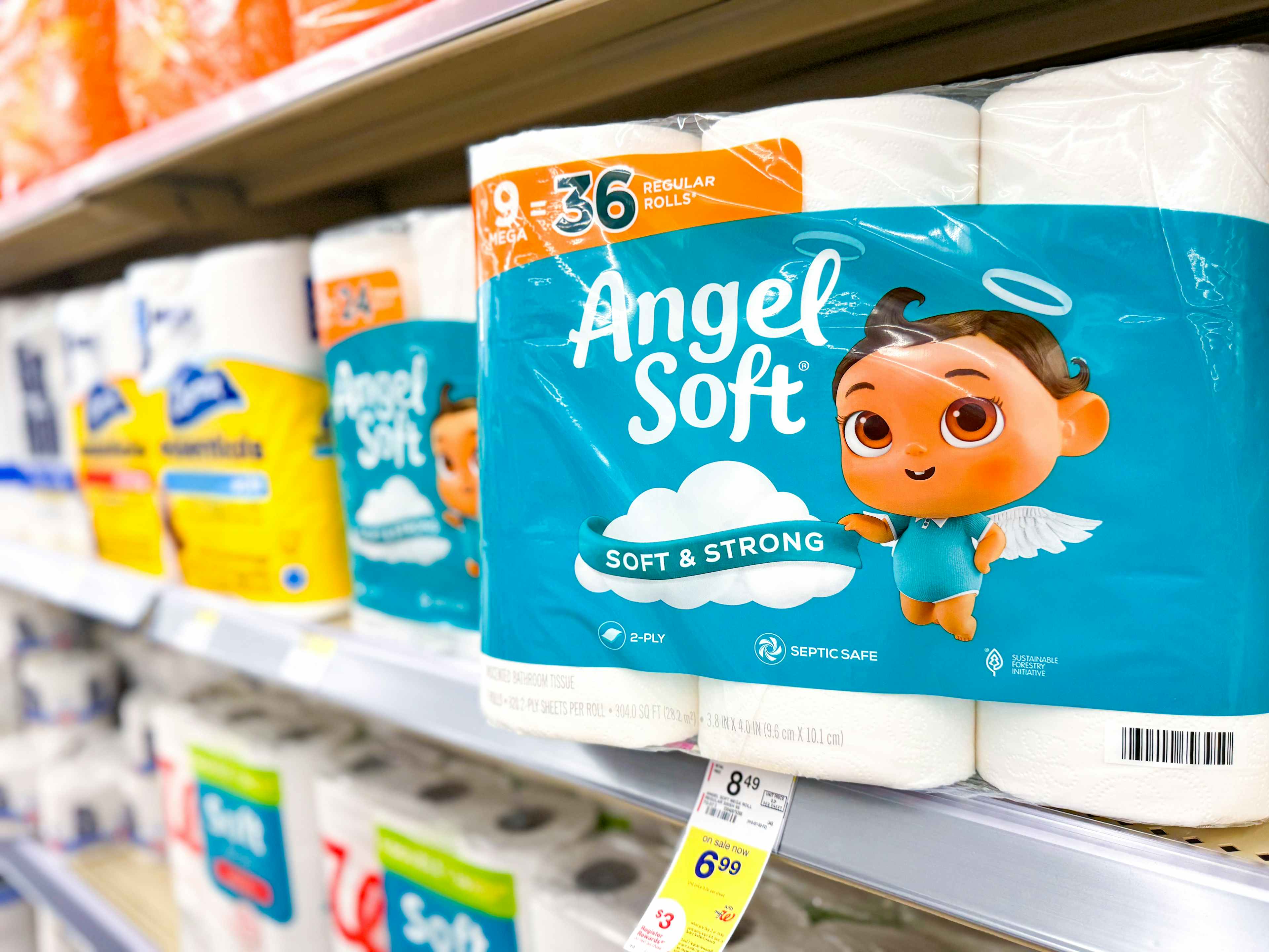 angel soft toilet paper walgreens