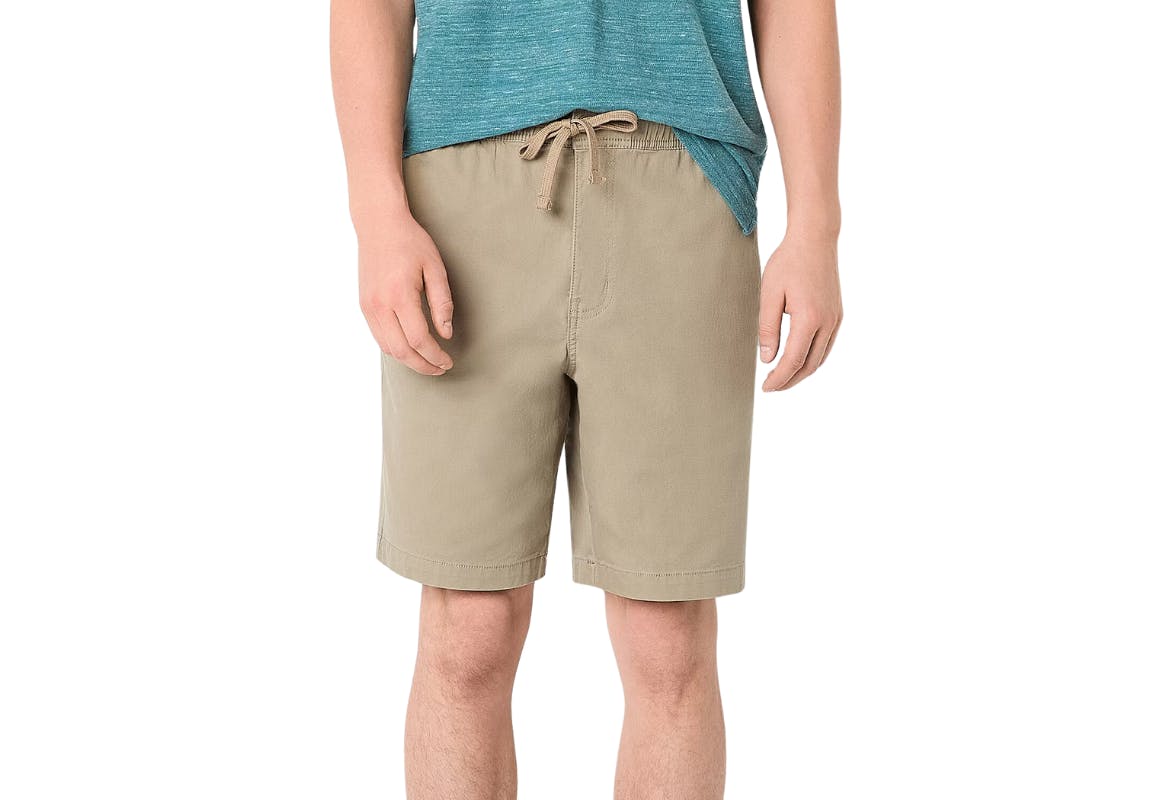 Mutual Weave Men's Drawstring Canvas Trail Shorts