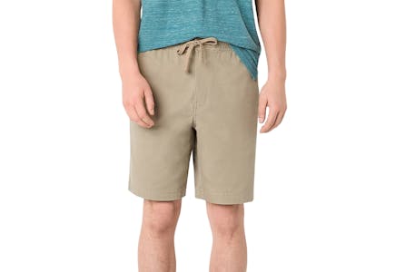 Mutual Weave Men's Drawstring Canvas Trail Shorts