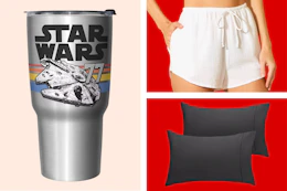 Star Wars Tumbler, Women's Shorts & Pillowcases
