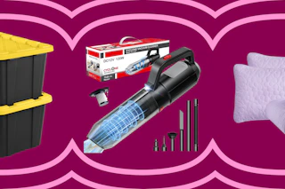 Sterilite storage, handheld vacuum, kids' bedding