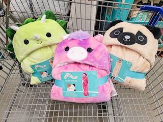 squishmallows hooded throws