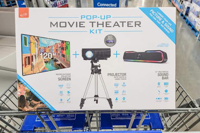 iLive Pop-Up Movie Theater Kit, Only $99 at Sam's Club (Reg. $149) card image