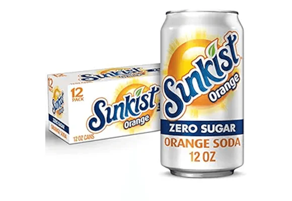 Sunkist Zero Sugar 12-Pack