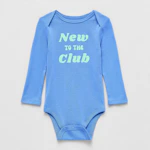 Baby Crew Neck Long Sleeve Bodysuit